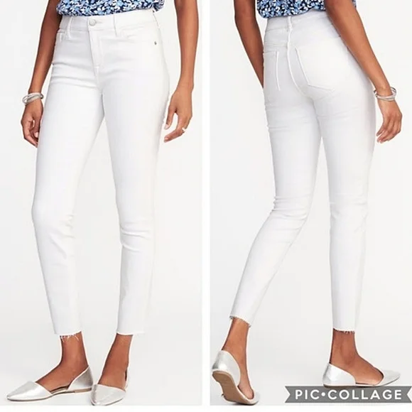 NWT Old Navy Power Jean Straight Ankle - Picture 1 of 12